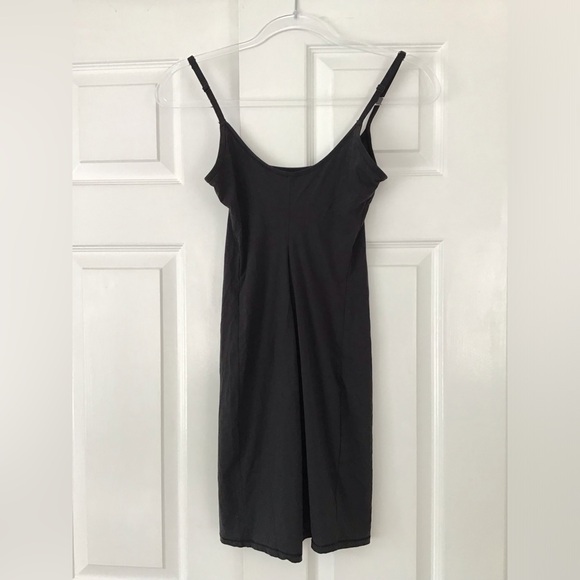 SKIMS Slip Dress | Black | Size S - Picture 5 of 6